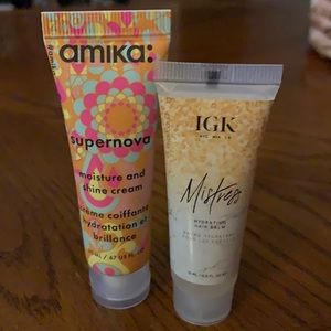 Hair cream travel set